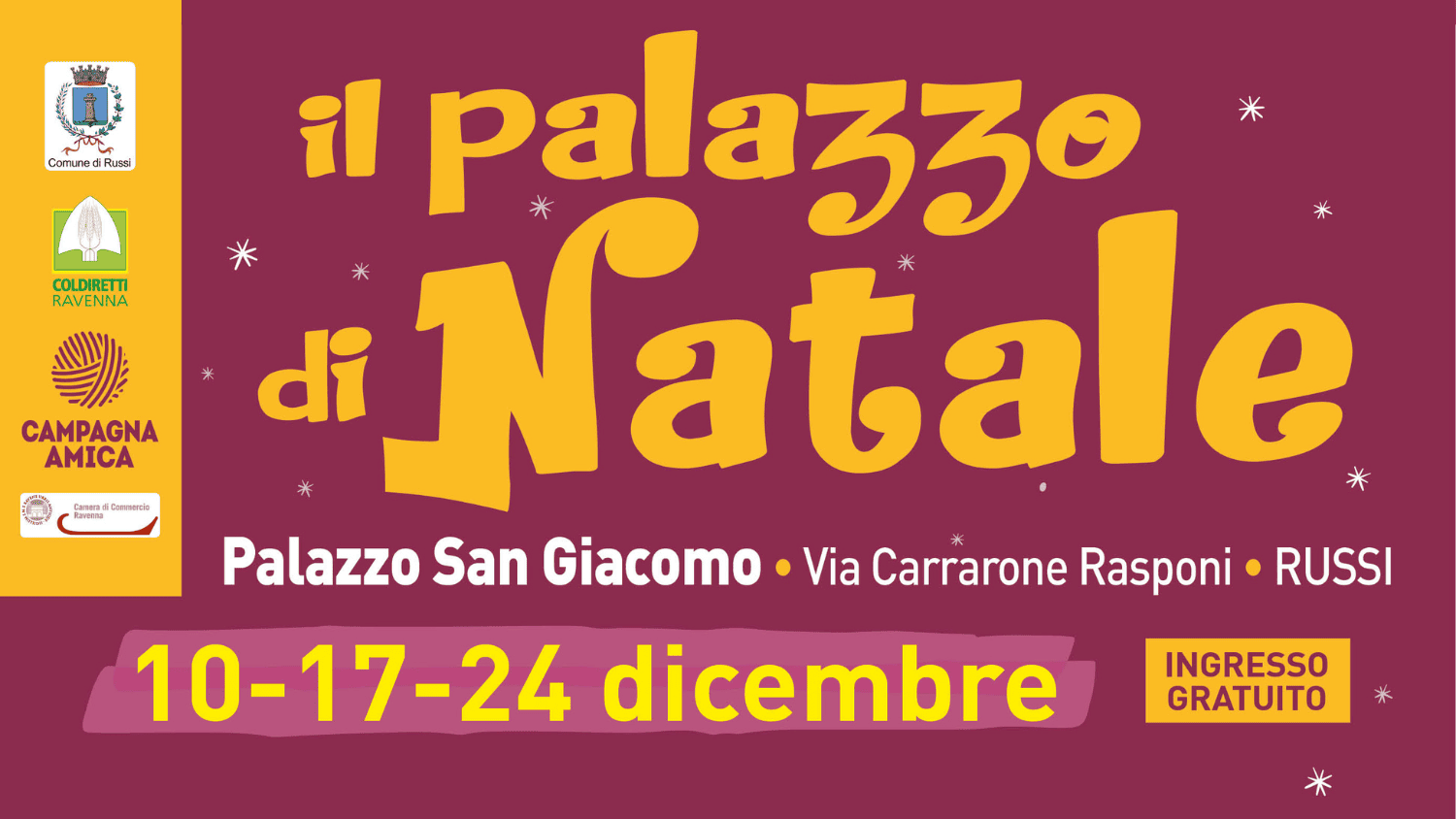 Il Palazzo di Natale a Palazzo San Giacomo